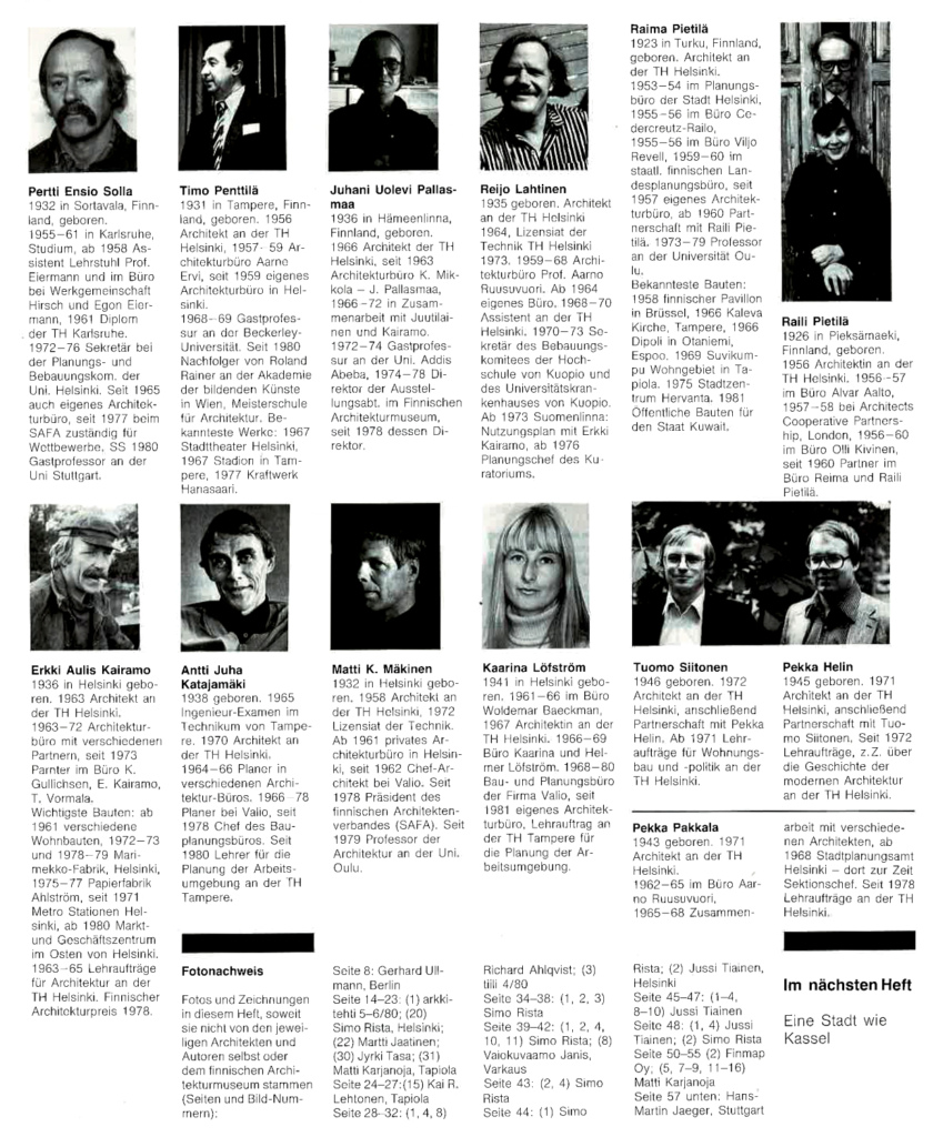 Kirjoittajien kuvat ja esittelyt.