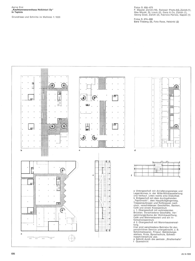 Pohjapiirros Heikintorista.