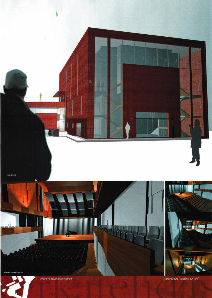 Havainnekuvissa suunnitelman yksityiskohtia.