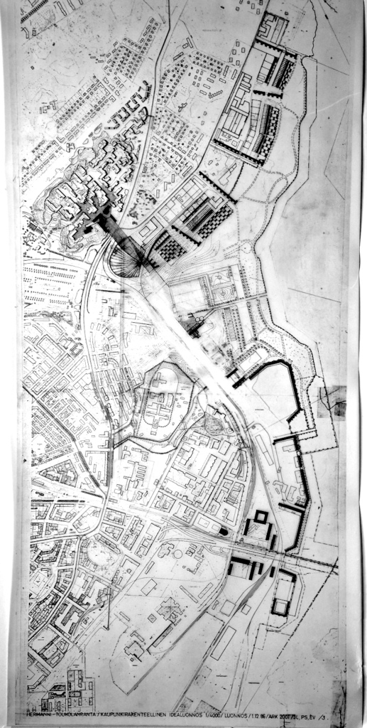 Kaupunginosan asemapiirros.