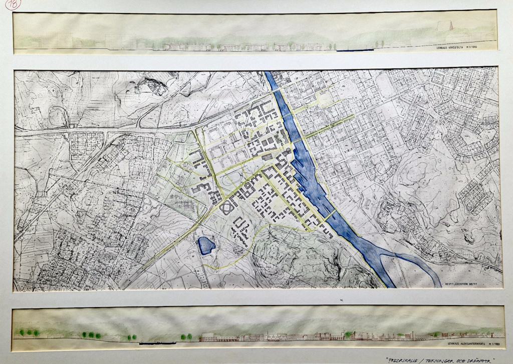 Koostekuvassa muun muassa asemapiirros.